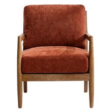 Valorin Rubberwood Accent Chair
